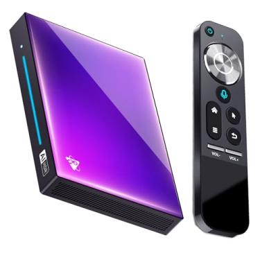 Imagem de Android 14.0 H96 Max M9 RK3576 4GB RAM 32GB ROM Quad-Core 8K/1000M LAN/USB 3.0/H.265/WIFI 2.4G/6.0G BT 5.4