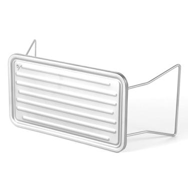 Imagem de Grelha portátil para piquenique ao ar livre, acampamento, churrasqueira, mesa, churrasqueira, mesa, acessório de cozinha, Ti-Plate, dobrável, para churrasco, mesa de churrasco dobrável