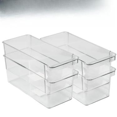 Imagem de Kit Organizador Armário Dispensa Geladeira 26,8 x 11 x 10 (4)