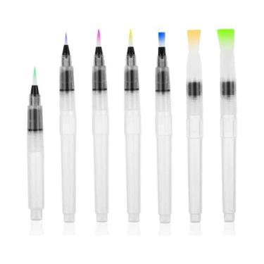 Imagem de Conjunto De Canetas Pincel Para Aquarela 7/14 Peças, Canetas De Tinta 