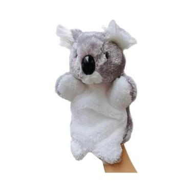 Imagem de Fantoches De Pelúcia Kawaii De 25cm, Panda, Papagaio, Raposa, Coala, B