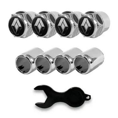 Imagem de Bico De Pneu Anti Furto Cromado Renault