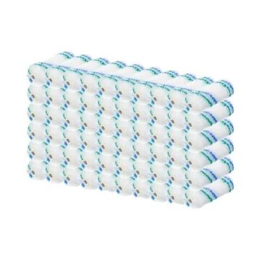 Imagem de Rolo De Pintura Mini De 4 Polegadas Com Cabo E 60 Pincéis Reutilizávei