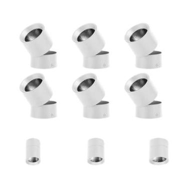 Imagem de Luminária LED Dobrável Tricolor 7 10 15W, Lâmpada De Teto Montada Na S