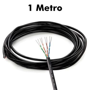 Imagem de Metro De Cabo De Rede Landutti Upt Cat5 100% Cobre,Preto