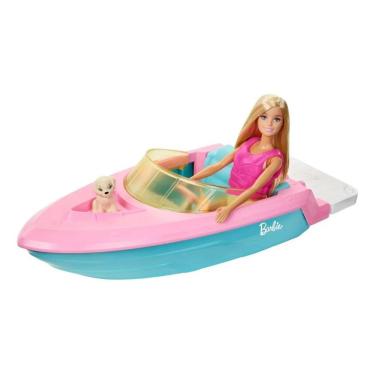 Imagem de Barbie Estate Barco com Boneca GRG30 Mattel