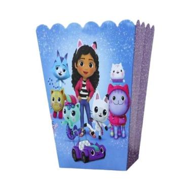 Imagem de Decorações De Festa De Aniversário Gabby Dollhouse Rosa, Suprimentos P