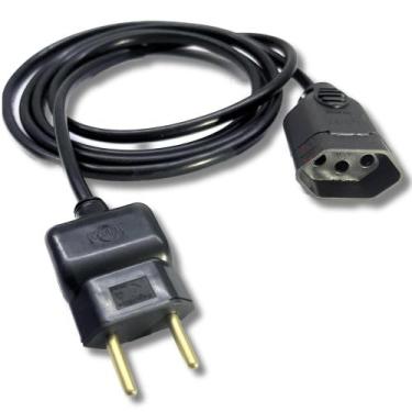 Imagem de Extensão Elétrica Cabo pp 2x2,50mm 05 Metros 1T 110/220v - Fábrica das