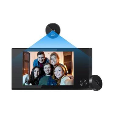 Imagem de Visor Digital De Porta HD De 3,5 Polegadas Com Câmera De 120 Graus E T