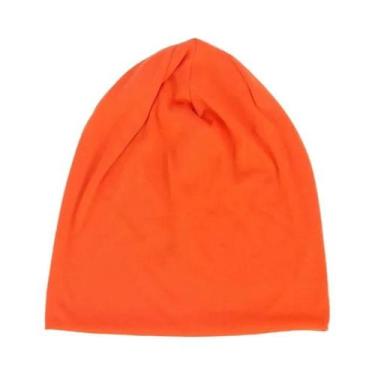 Imagem de Gorro Unissex De Poliéster Sólido, Boné Casual Fino Para Homens E Mulh