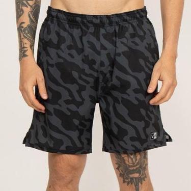 Imagem de Bermuda RVCA Frog Camo Yogger SM26 Masculina-Masculino