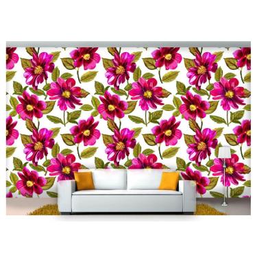 Imagem de Papel De Parede Flores Floral Flor Natural 3D Nfl199