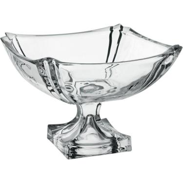 Imagem de FRUTEIRA CENTRO MESA HOME&CO COM PE VIDRO 19x26x26cm TRANSPARENTE