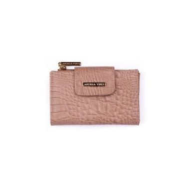 Imagem de Carteira de couro nude Lanna Feminino, Nude