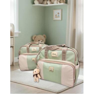Imagem de Kit Bolsas Maternidade Bebê Enxoval + Trocador Miellu - Linha Deluxe C