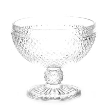 Imagem de Taça para Sobremesas Baixa em Vidro Le Bico de Jaca 380ml 1 Peça