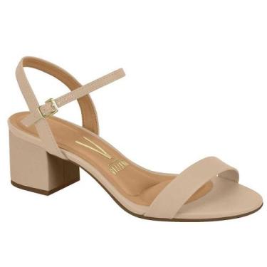 Imagem de Sandália Vizzano Tradicional Pelica Conforto, Estilo E Elegância, Bege