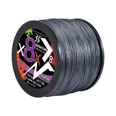 Imagem de Linha De Pesca Trançada Sougayilang 66LB X4 X8 Multifilamento PE Para 