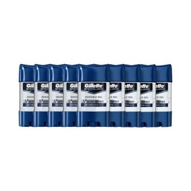 Imagem de Kit 9 Desodorantes Antitranspirante Gillette Specialized Antibacterial