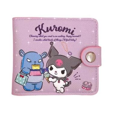 Imagem de Carteira Infantil Sanrio Hello Kitty Em Couro PU, Porta Cartões, Cinna