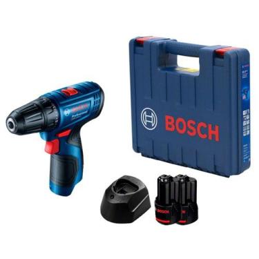 Imagem de Parafusadeira Bosch a Bateria 12V 3/8 - Velocidade Variável com Maleta