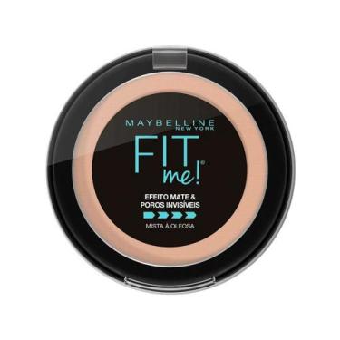 Imagem de Pó Compacto Maybelline Fit Me Efeito Mate Cor N03 Médio Claro Neutro c