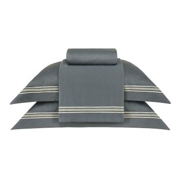 Imagem de Jogo de Cama Bud Vision Salvatore 300 Fios - Queen - 4 Peças - Buddemeyer