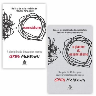 Imagem de Kit 2 Livros físico, Essencialismo + O planner do essencialismo, Greg 