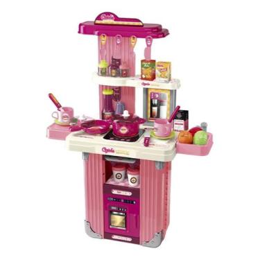 Imagem de Brinquedo maleta cozinha divertida plus - dmtoys - DM Toys