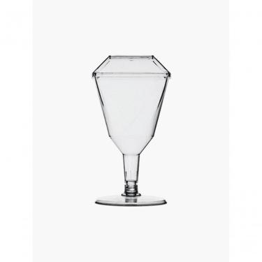 Imagem de Taça Descartável com Tampa Pit 175 Square para Bebidas 170ML Embalagem 165 Unidades Transparente Higipack