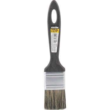 Imagem de Pincel 1.1-2 Cerdas Gris Cabo Plástico Tintas Latéx E Vonder