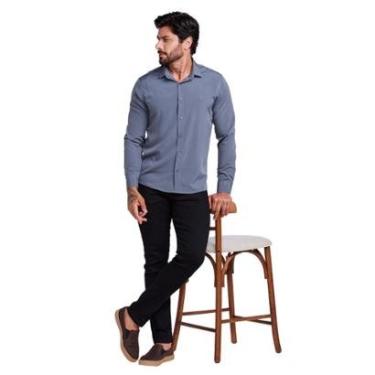 Imagem de Camisa Social Masculina Manga Longa-Masculino