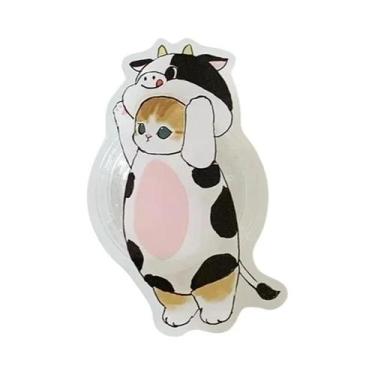 Imagem de Suporte De Telefone Acrílico Y2K Griptok Com Design De Gato E Panda Fo