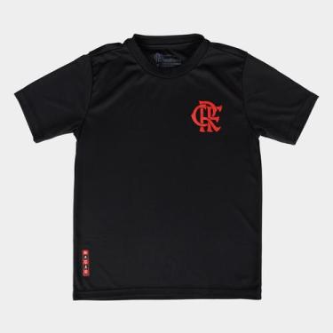 Imagem de Camiseta Infantil Flamengo - Betel Sport, Preto, 14A