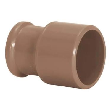 Imagem de Bucha Redução Longa 85 Mm X 60 Mm Pvc Marrom Krona