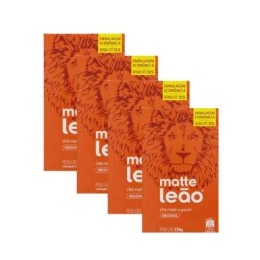 Imagem de Chá Matte Leão Mate Original Em Ervas 250g Kit 4 Unidades