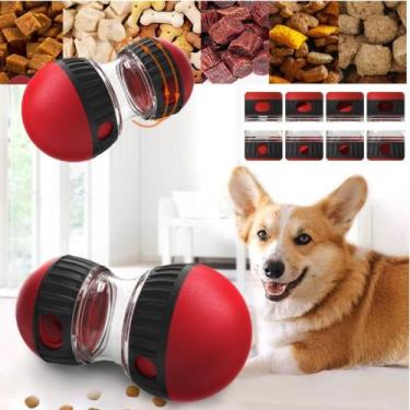 Imagem de Brinquedo Para Cães E Gatos Pet Bola Alimentador - Rapha Vari&dades, V