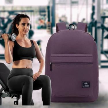 Imagem de Bolsa Multiuso Mochila Escola Academia Trabalho Alça Confortável e Res