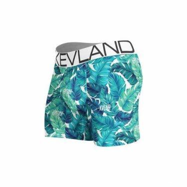 Imagem de Cueca Boxer Kevland Folhagem, M, Verde