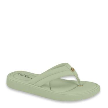 Imagem de Tamanco Feminino Confortável Esporão Massageador Modare, Verde, 36