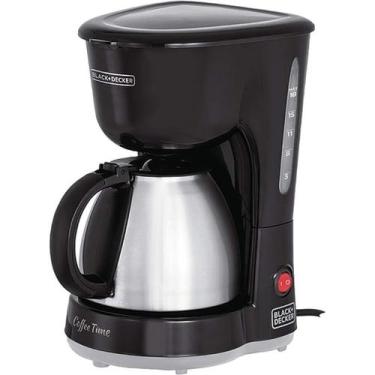 Imagem de Cafeteira Elétrica Black-Decker com Jarra em Inox 600W 110V - Black+De