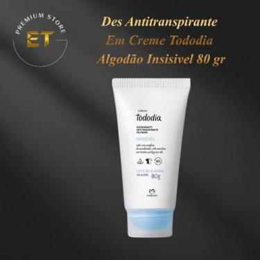 Imagem de Des Antitranspirante Em Creme Tododia Algodão Insisivel 80 gr - Natura