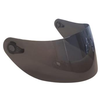 Imagem de Viseira polivisor injetada capacete agv k3 sv k1 fume