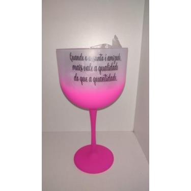Imagem de taças personalizadas de acrilicas