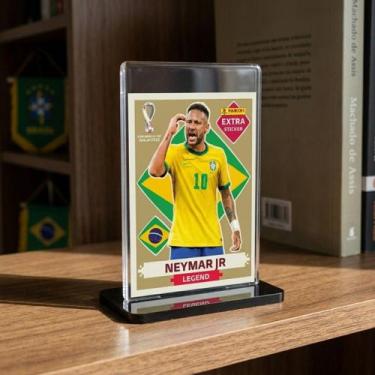 Imagem de Suporte Colecionador Figurinha Copa Mundo Expositor Display Base Cards