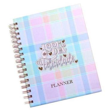 Imagem de Planner Permanente Look do Dia Felicidade Merci