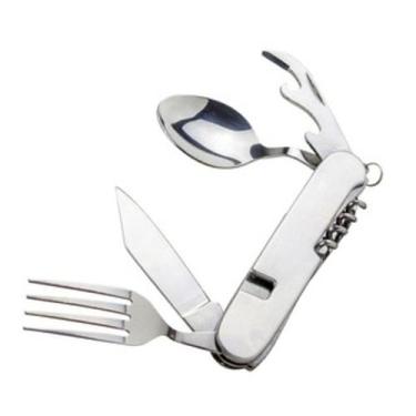 Imagem de Conjunto de talheres inox fs - HEN FA LTDA