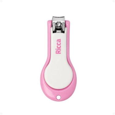 Imagem de Cortador de Unha Infantil Ricca Baby Rosa Cód:913 - BELLIZ COMPANY