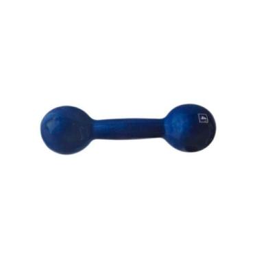 Imagem de Halter Ferro Fundido Emborrachado 4,0kg para Academia e Exercícios Ani