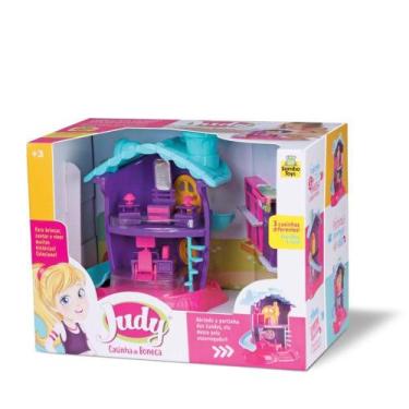 Imagem de Casinha boneca infantil quarto da judy - samba toys 219